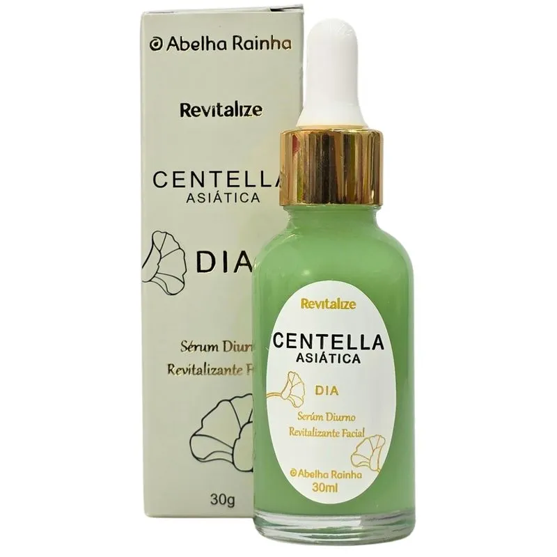 Sérum Revitalizante Diurno Centella Asiática Abelha Rainha 30g