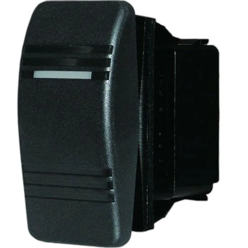 Botão Interruptor Momentâneo On Off Com Led Branco