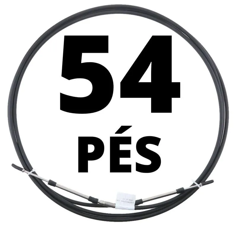 Cabo De Comando Universal 54 Pés 16,45 Mts Pretech