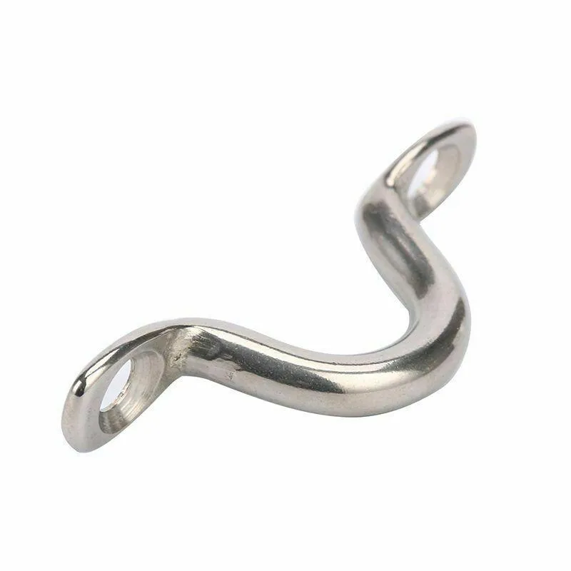 Alça Inox 5mm Branca Para Caiaque Barco E Defensa