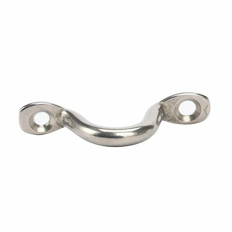 Alça Inox 5mm Branca Para Caiaque Barco E Defensa