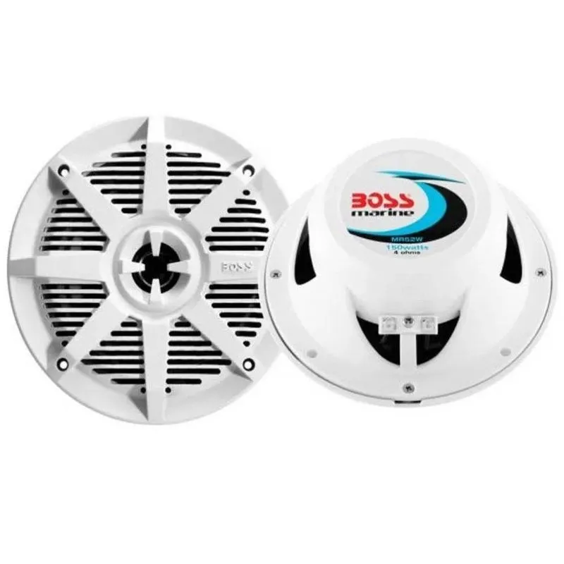Alto Falante Branco Boss Marine 5,25 150W Par