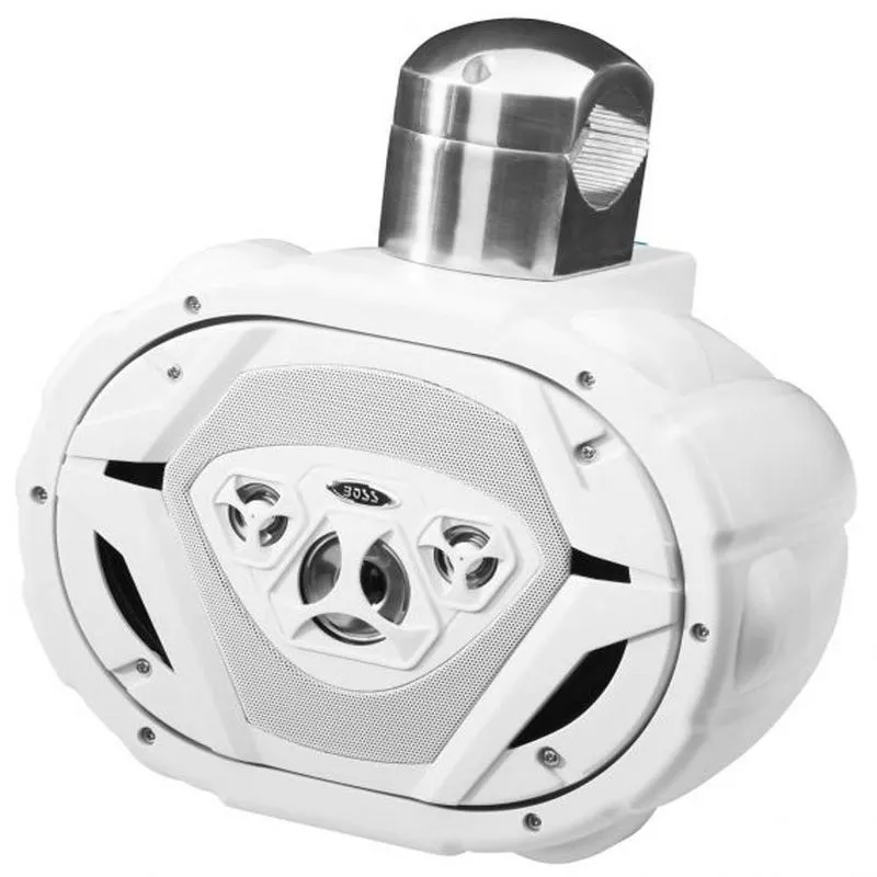 Alto Falante Branco Boss Marine 6 X 9 550w Targa E Mancebo