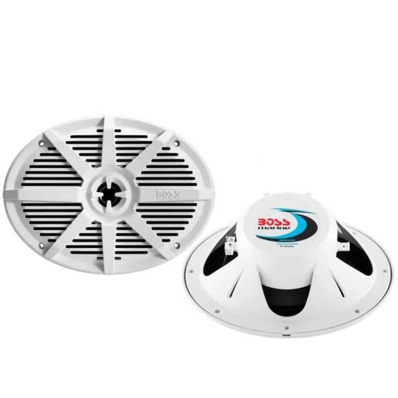 Alto Falante Oval Branco Boss Marine 6x9 Mr692w 350w Par
