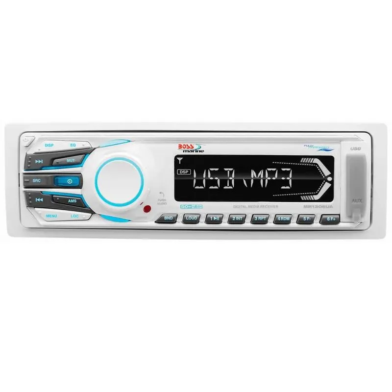 Aparelho De Som Boss Marine Bluetooth Usb Aux Sd Mr1308uab