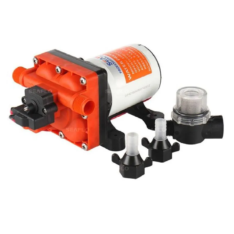 Bomba Auto Pressurizada 5.0gph 18,9 Litros / Minuto Seaflo