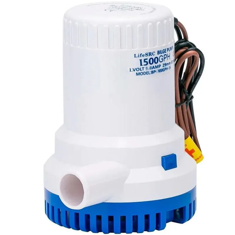 Bomba De Porão Submersível 1500gph 12v 5670 Lts Hora Lifek