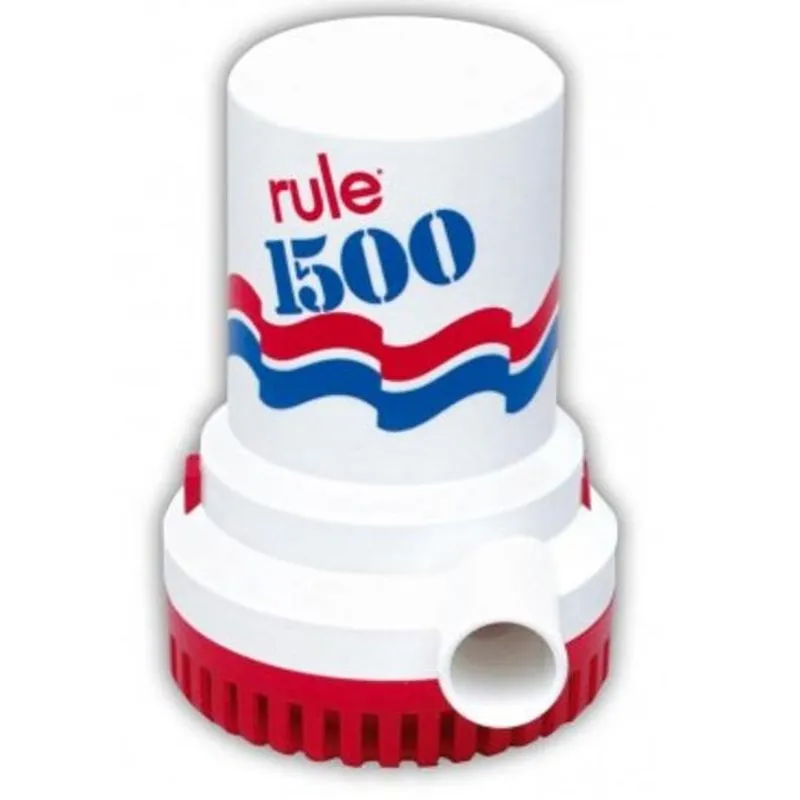Bomba De Porão Rule 1500gph 5678 Litros / Hora 12v