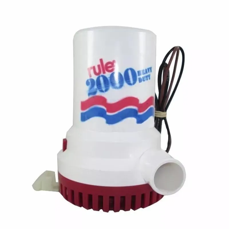 Bomba De Porão Rule 2000gph 7570 Litros / Hora 12v