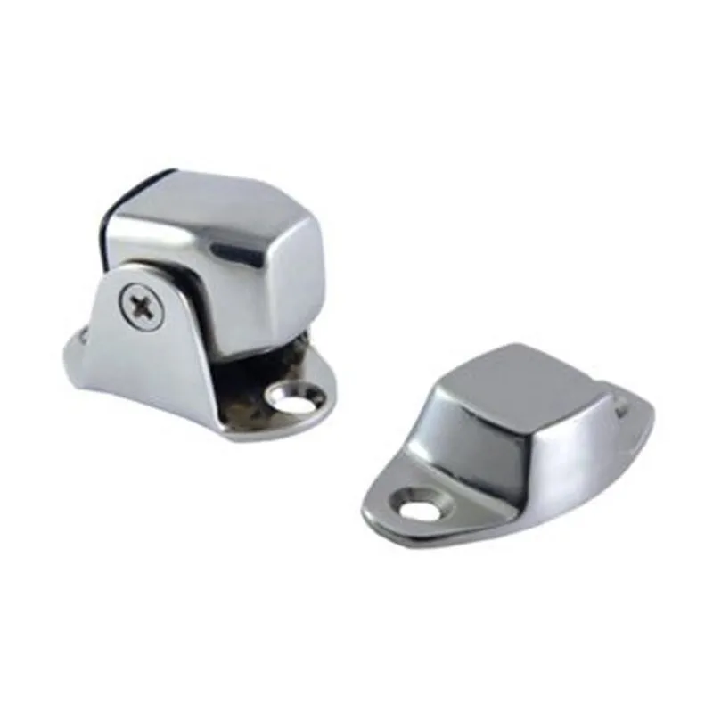 Trava Magnética Em Aço Inox Para Portas E Janelas