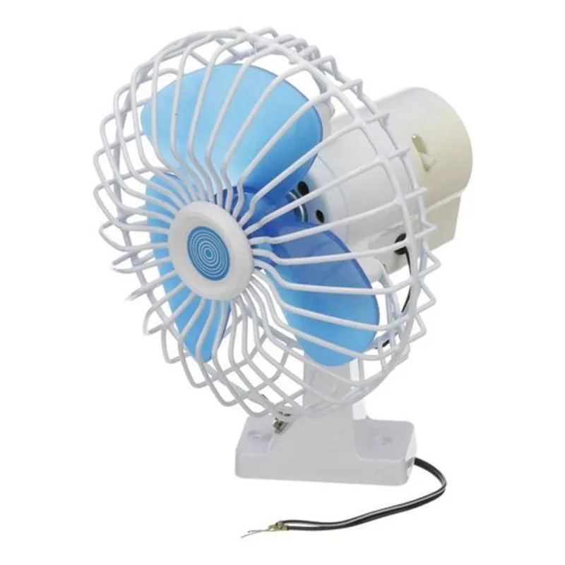 Ventilador Náutico Marinizado 12v 3 Pás 12v 120 Graus Azul