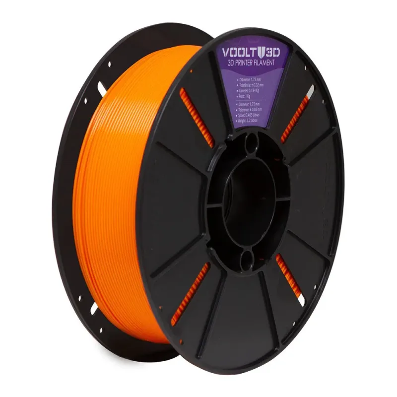 Filamento Petg Hf Laranja High Fluidity Premium - 1Kg