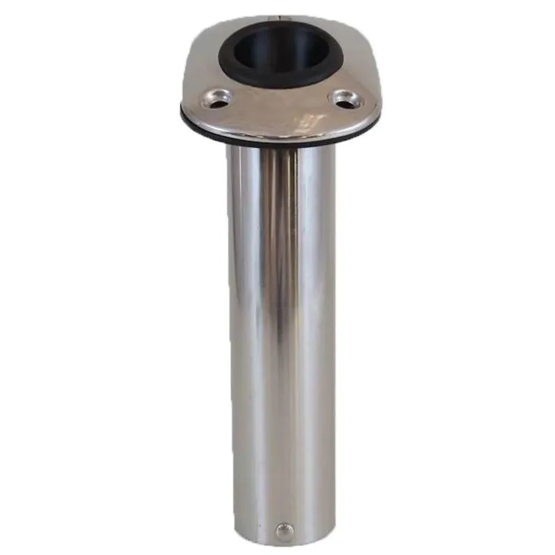 Porta Caniço Em Aço Inox Reforçado Inclinado Sem Tampa
