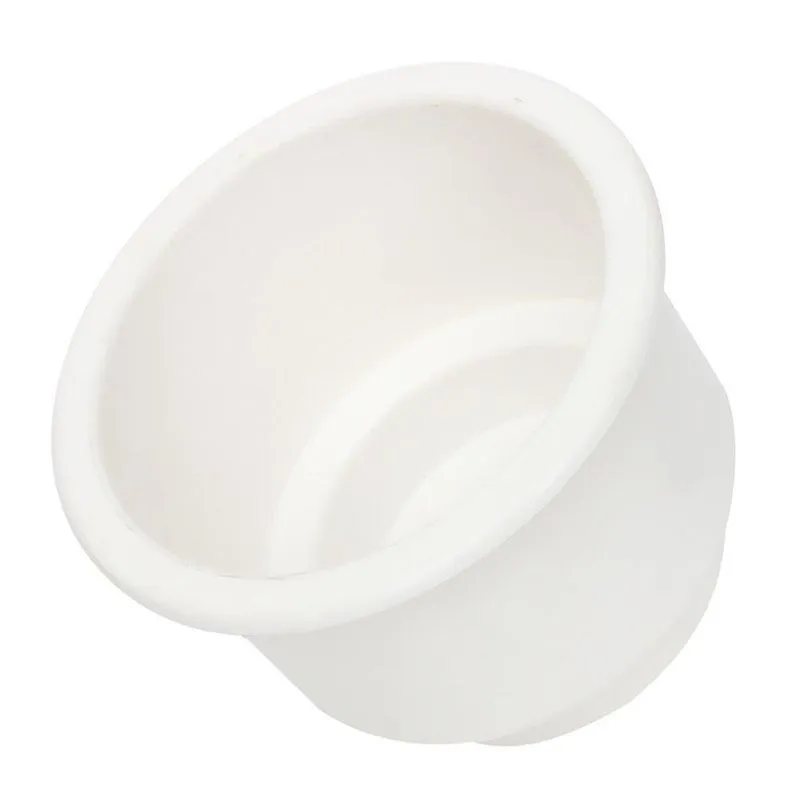 Porta Copos E Garrafas Em Pvc Branco De Embutir