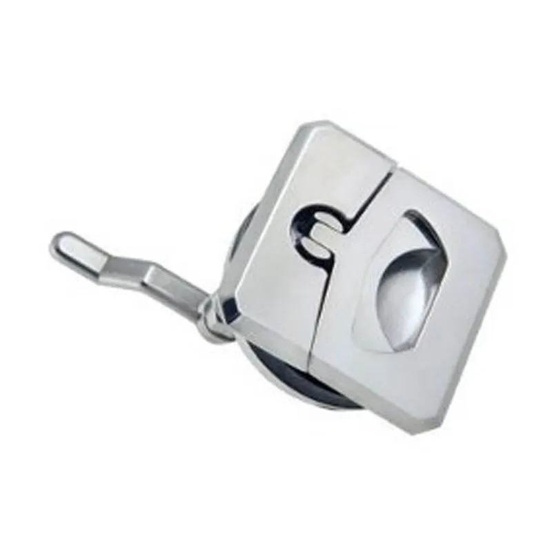 Puxador Quadrado Em Aço Inox 2 Sem Chave