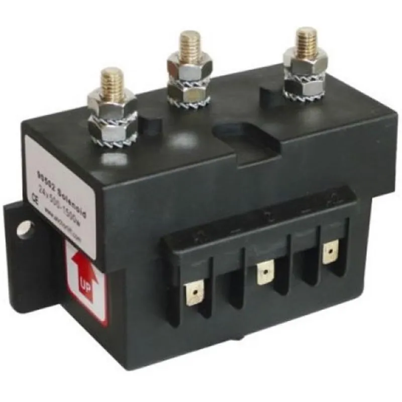 Solenoide Para Guincho Relé Elétrico De Âncoras 12v 3 Pinos