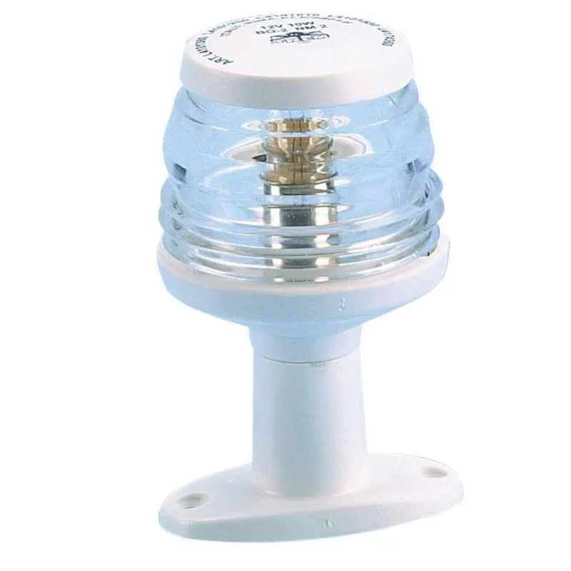 Luz De Alcançado 12v Em Nylon Branco 360 Graus 2 Milhas
