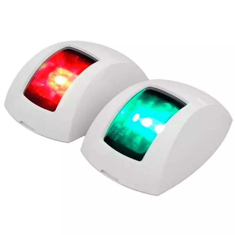 Luz De Navegação Bombordo E Boreste Abs Branco 78 X 53mm