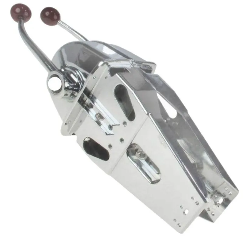 Manete Comando Aço Inox 2 Motores - Porto Náutico