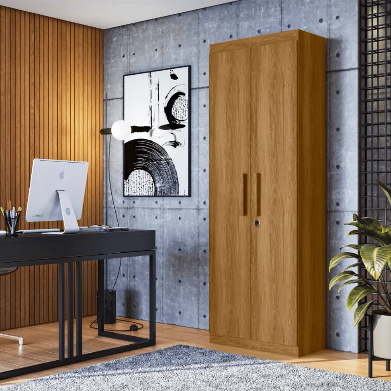 Armário Multiuso Lukaliam Delta New 2 portas Freijo Freijo
