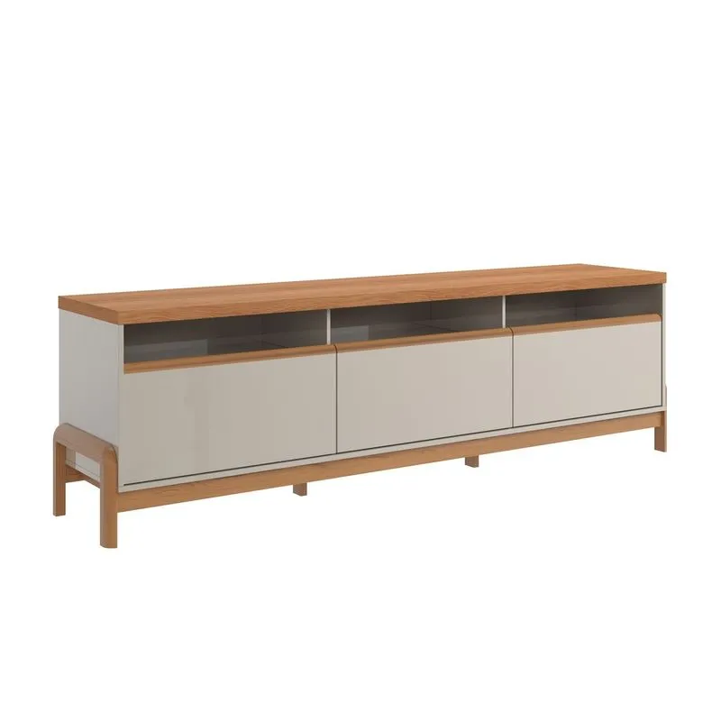 Bancada Elegance 2.1 Off White New Jequitiba - Lukaliam