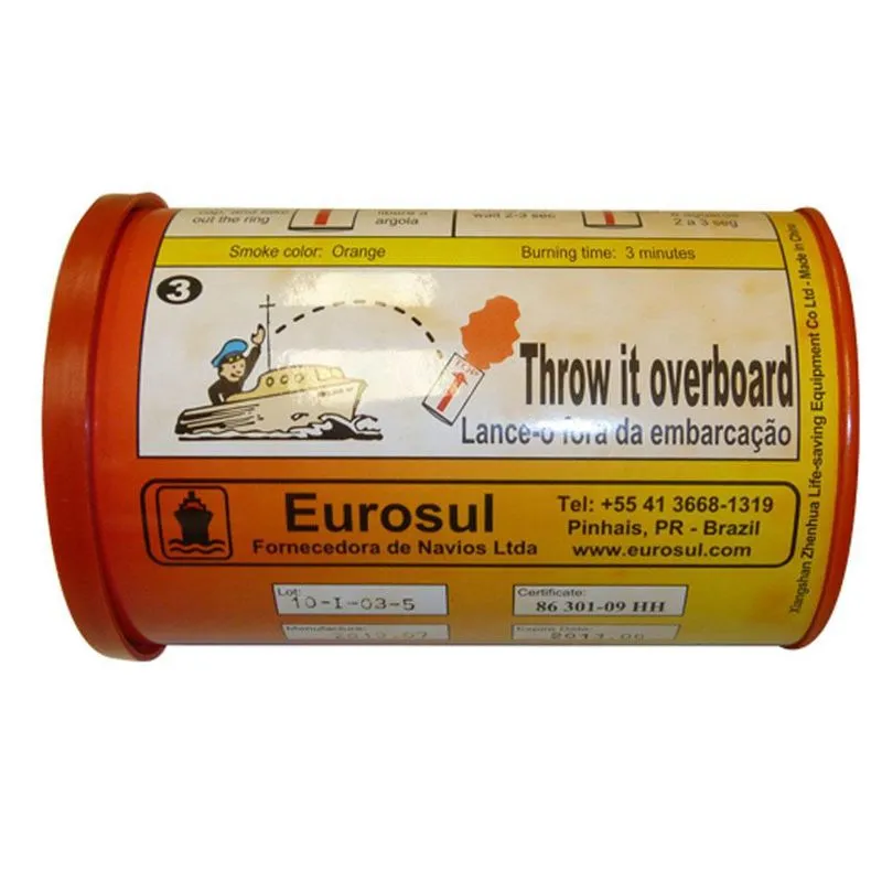 Sinal Pirotécnico Fumígeno Flutuante Ccy3-2,00 3min Eurosul