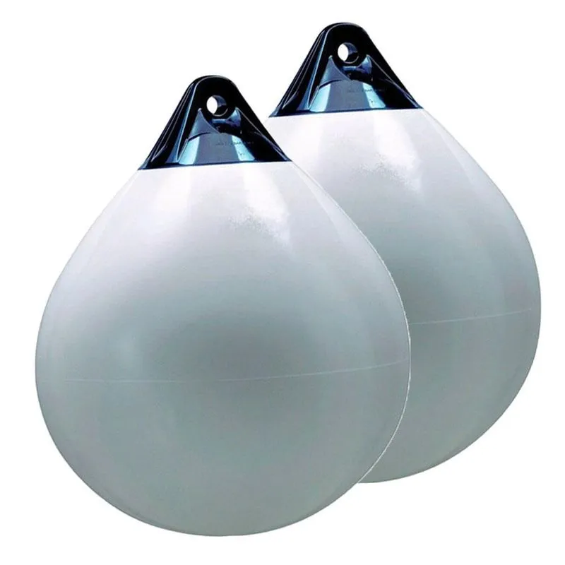 Kit 2 Defensas Em Pvc Branca E Azul A4 53 X 64cm Castro