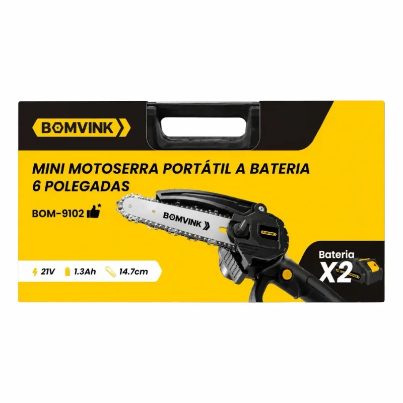 Mini Motoserra Portátil BOM-9102 Bomvink