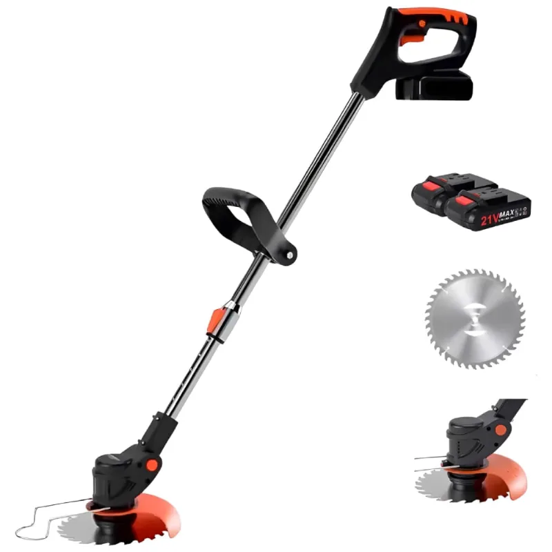 Roçadeira Aparador de Grama a Bateria 21 Volts - Bom-9109 - Bomvink Bomvink