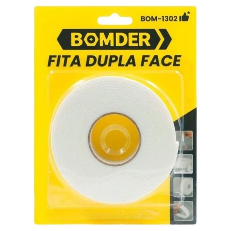 Fita Dupla Face Bomder BOM-1302 1.7 X 280cm (MP)