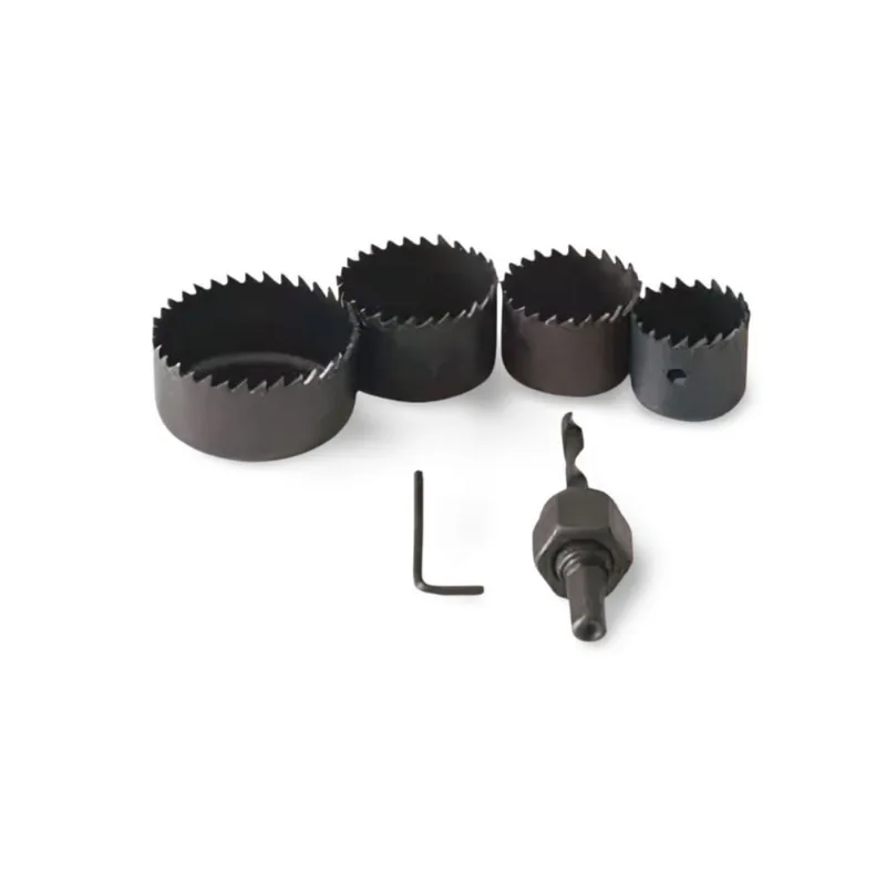 Serra copo p/ madeira gesso pvc plástico BOM-5201 kit 6 pcs