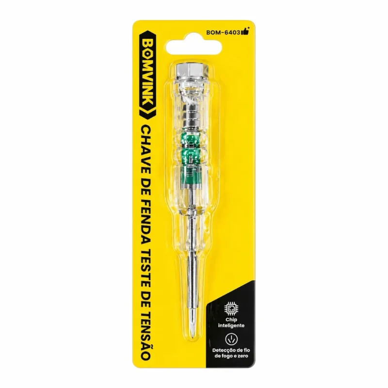 Chave de Fenda Teste de Tensão BOM-6403 Bomvink
