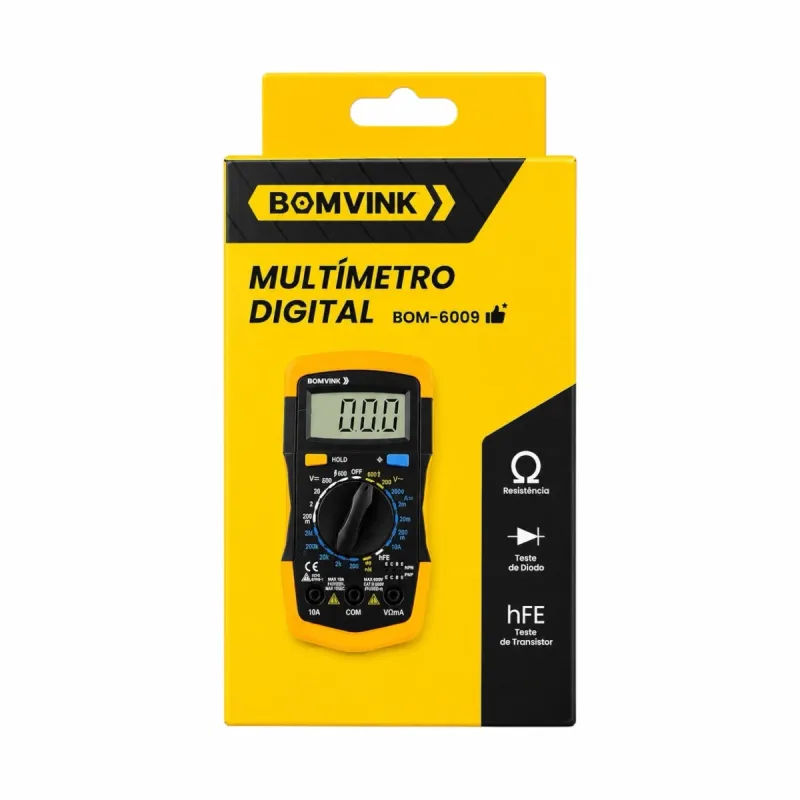 Multímetro Digital BOM-6009 Bomvink