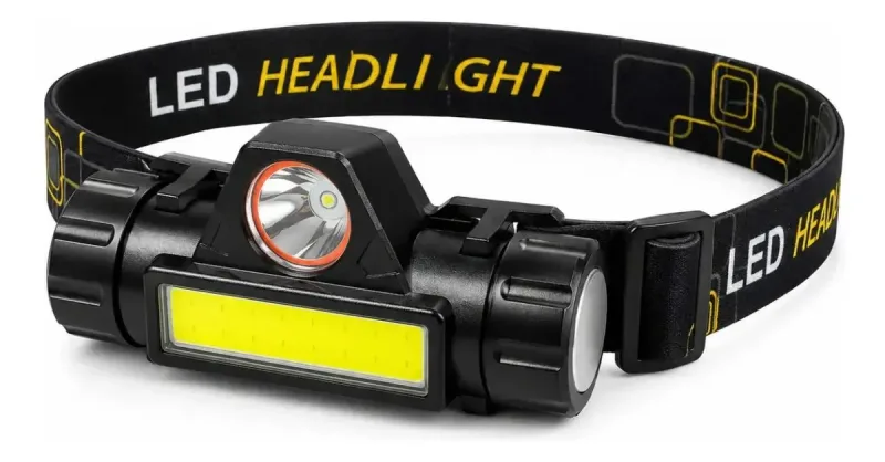 LANTERNA LED COB CABECA BOM-4005 RECARREGAVÉL BOMVINK