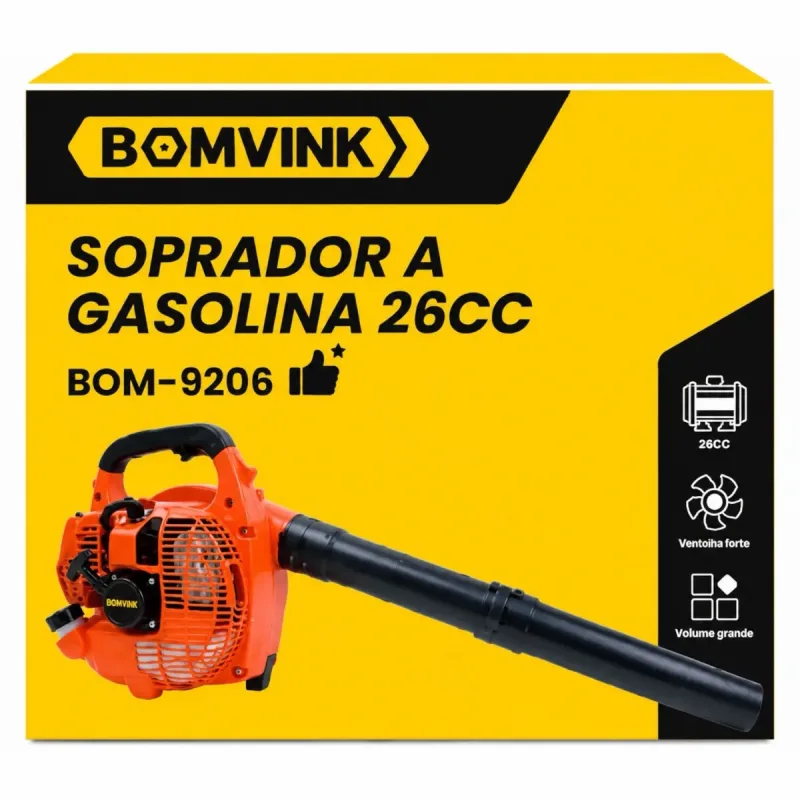 Soprador a Gasolina 26cc BOM-9206 Bomvink
