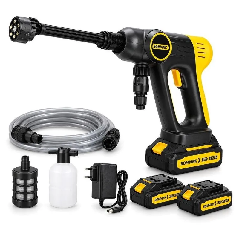 Lavadora De Pressão Portátil Bomvink 21V BOM-7006 (MP)