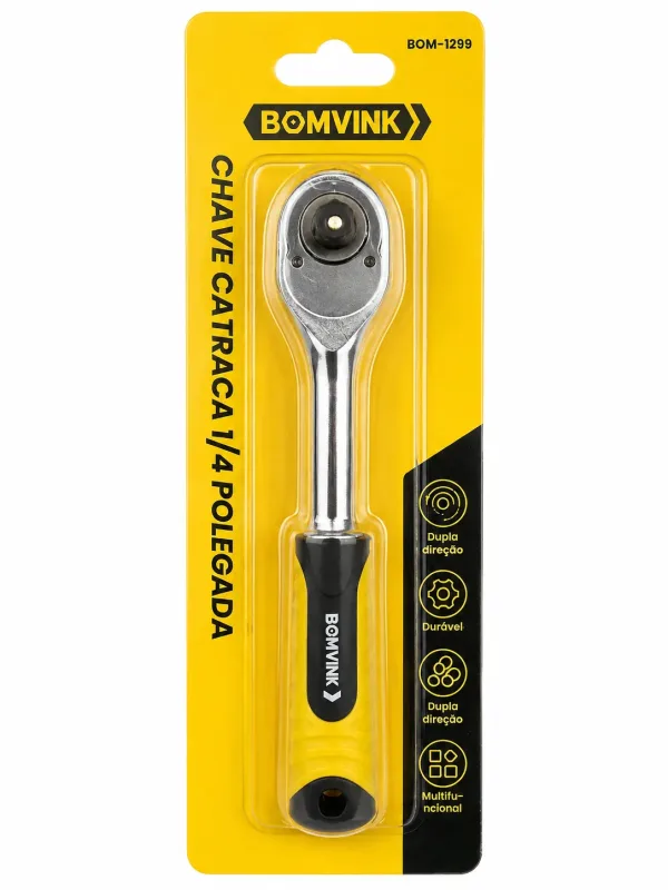 Chave Catraca 1/4 Polegada - Bomvink