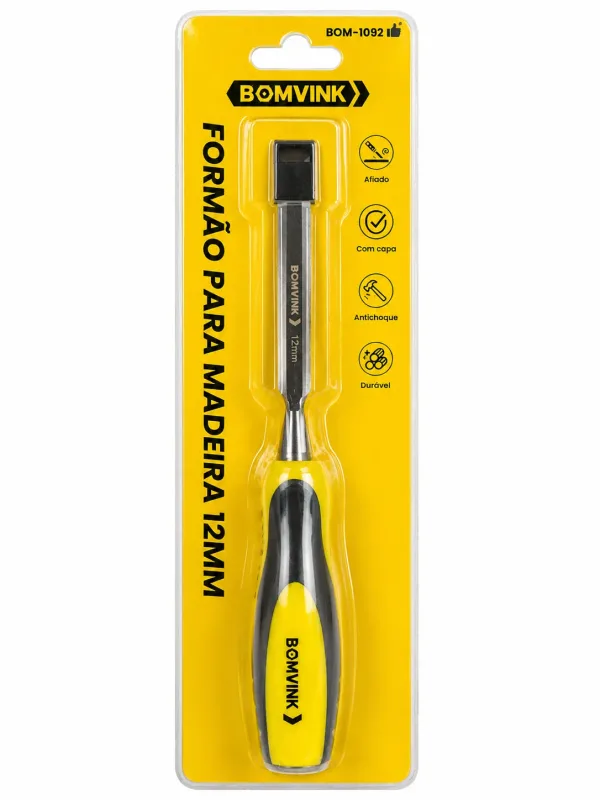 Formão para Madeira 12mm - Bomvink