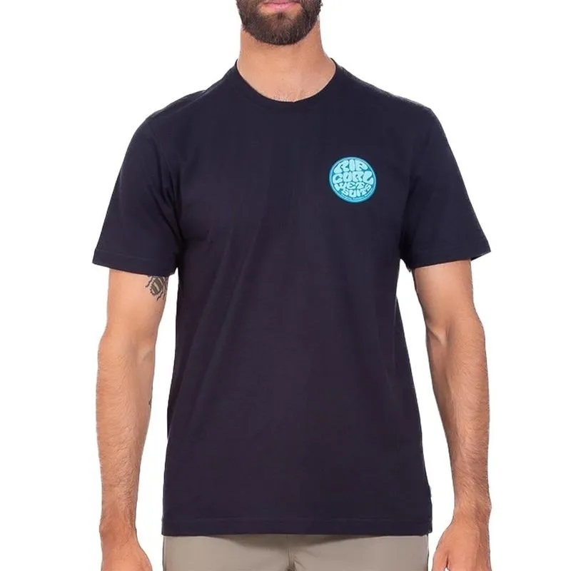 Camiseta Rip Curl Front Wettie Big SM25 Masculina Preto 2G / preto