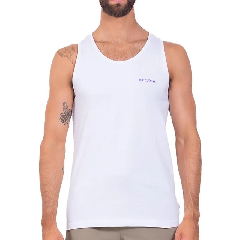 Regata Rip Curl Brand Icon SM25 Masculina Branco GG / branco