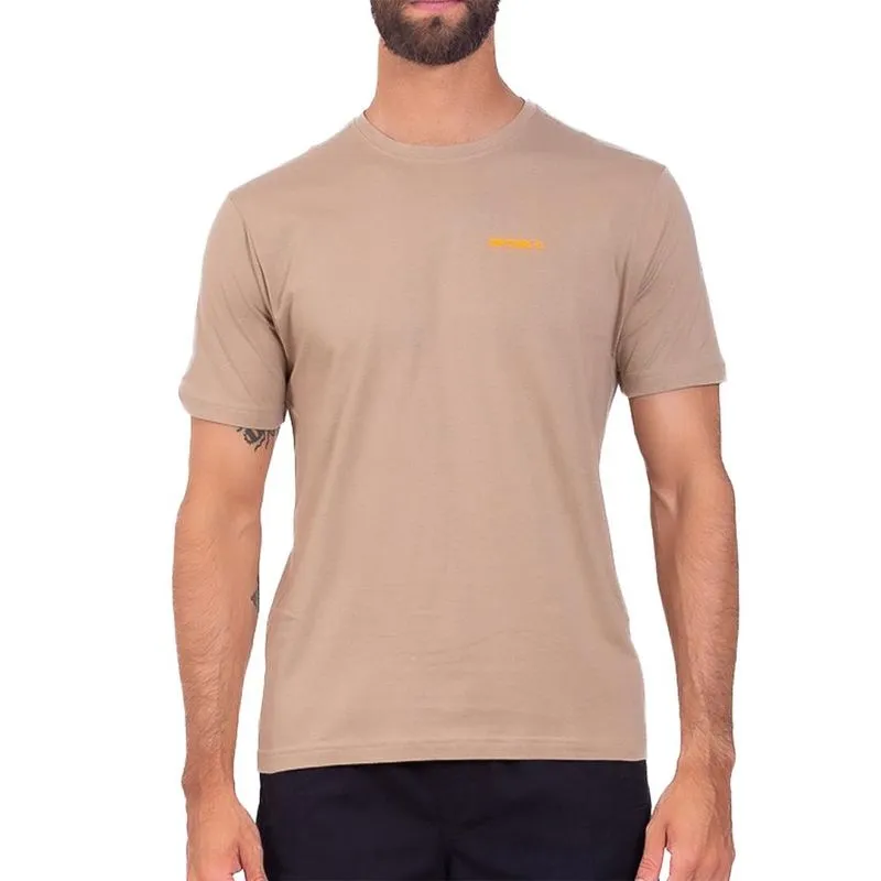 Camiseta Rip Curl Brand Icon SM25 Masculina Sand Dune GG / begê