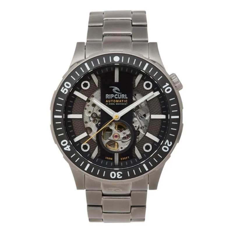 Relógio Rip Curl Recon Dvr Ti Automático Importado Titanium