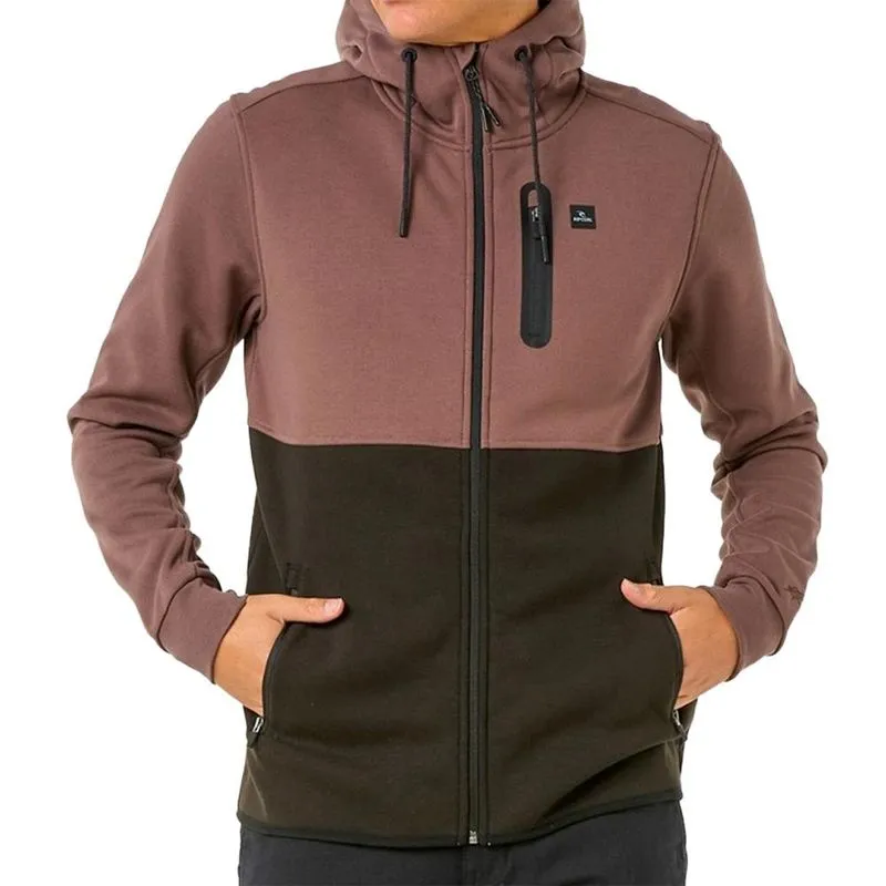Moletom Rip Curl Anti Series Departed WT25 Mushroom Rock M / marrom