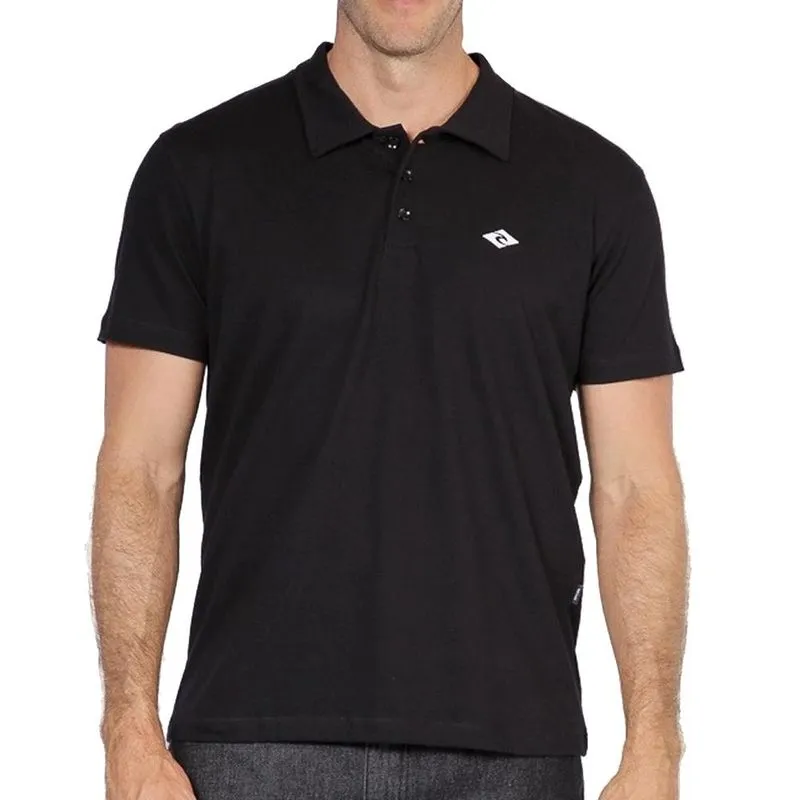 Camisa Rip Curl Polo Brand Icon WT25 Masculina Black G / preto