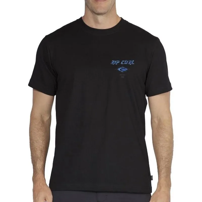 Camiseta Rip Curl Fade Out Icon Art Big WT25 Masculina Black 2G / preto