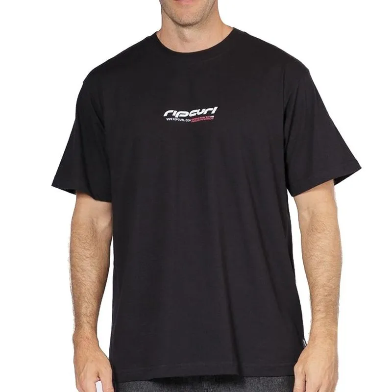Camiseta Rip Curl Archive Mixed WT25 Masculina Black GG / preto