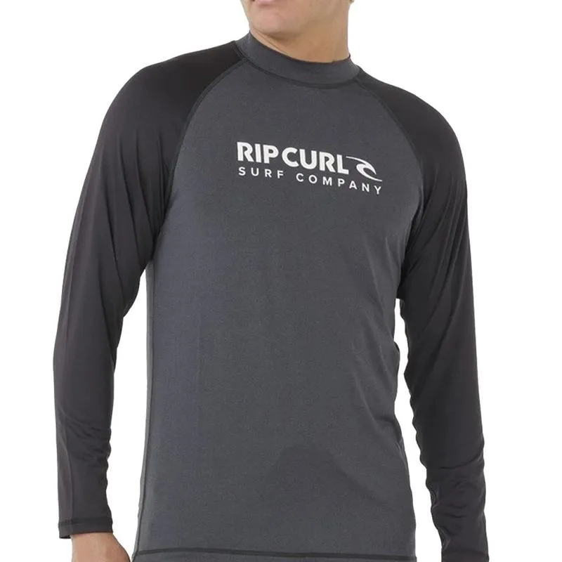Camiseta Rip Curl MAnga Longa Shock IPF LS WT26 Black Marle P / preto