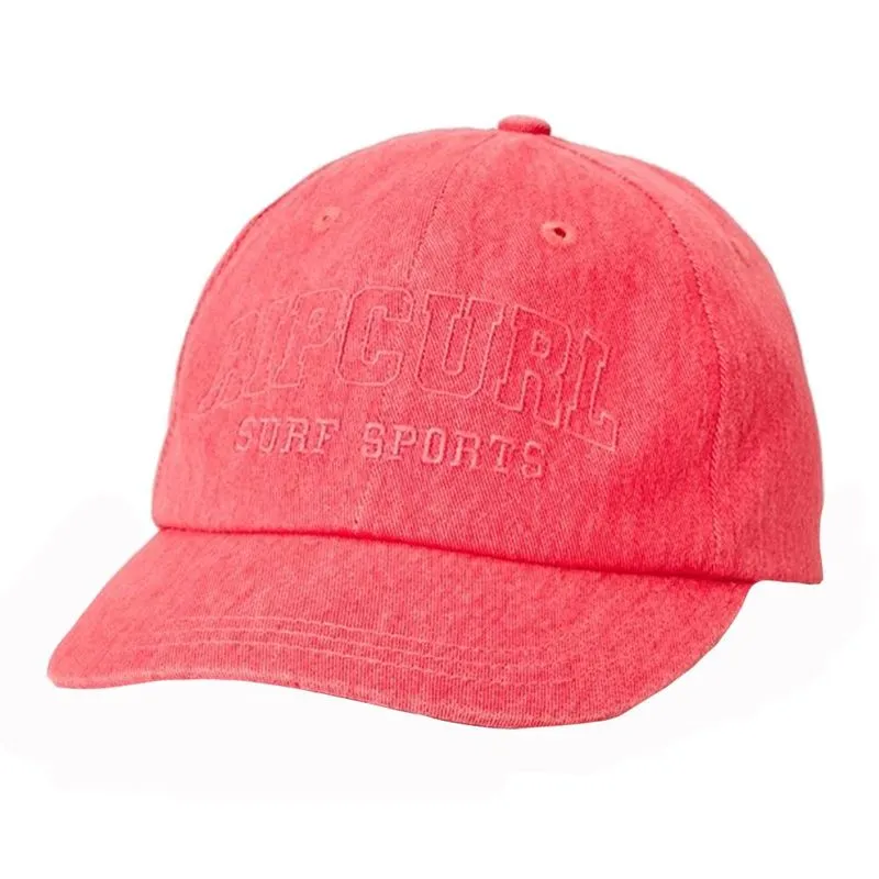 Boné Rip Curl Aba Curva Mixed Pigment SM26 Watermelon Único / vermeho