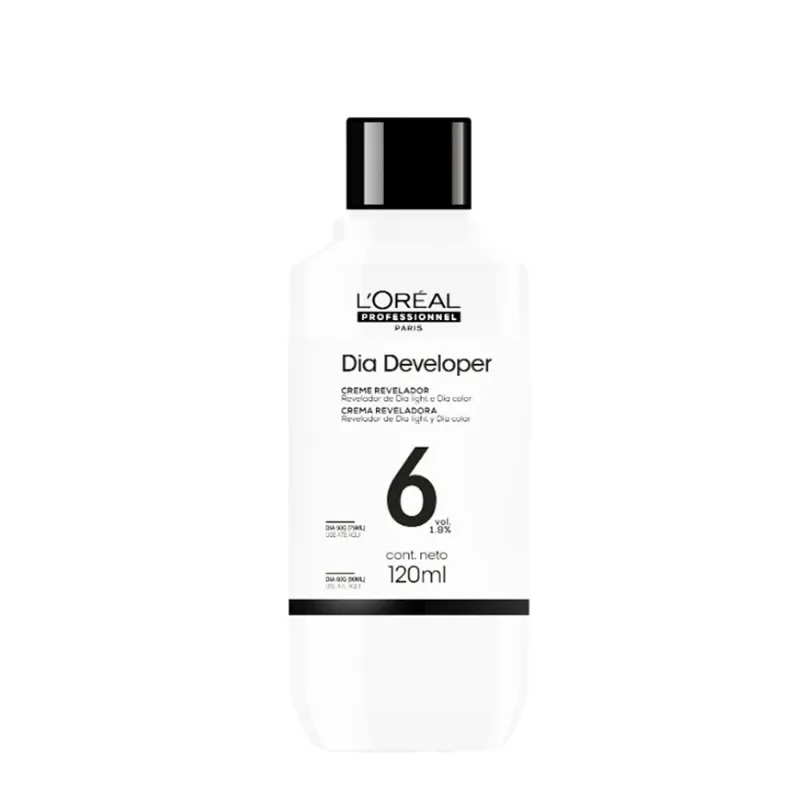 Emulsão Reveladora L'Oréal Professionnel Dia Developer 6 Volumes 120ml 6 Volumes