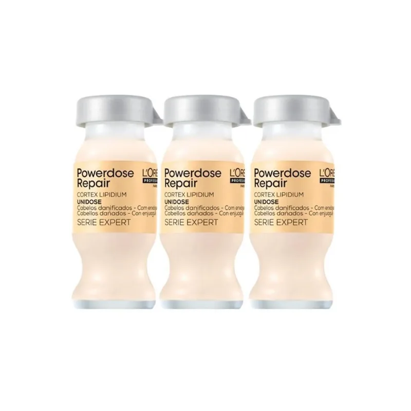 Loreal Absolut Repair Cortex Lipidium Kit - Ampola 10mlx03un